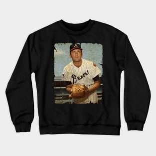 Phil Niekro - Hall of Fame Pitcher, 1981 Crewneck Sweatshirt